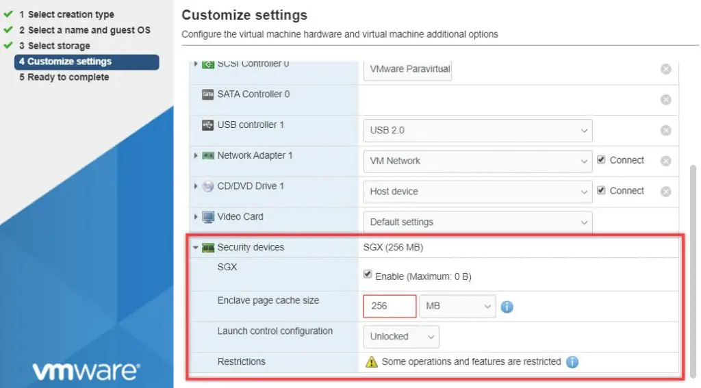 what virtual machine hardware version is supported by vmware esxi 6.7?