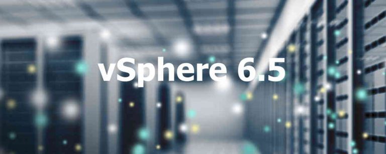 vSphere 6.5